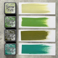 Distress OXIDE Ink Pad - Mini Set #15 (greens)
